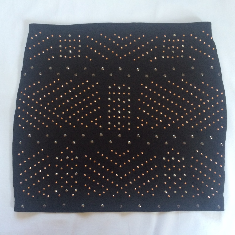 Express Embellished Mini Skirt XS NWT